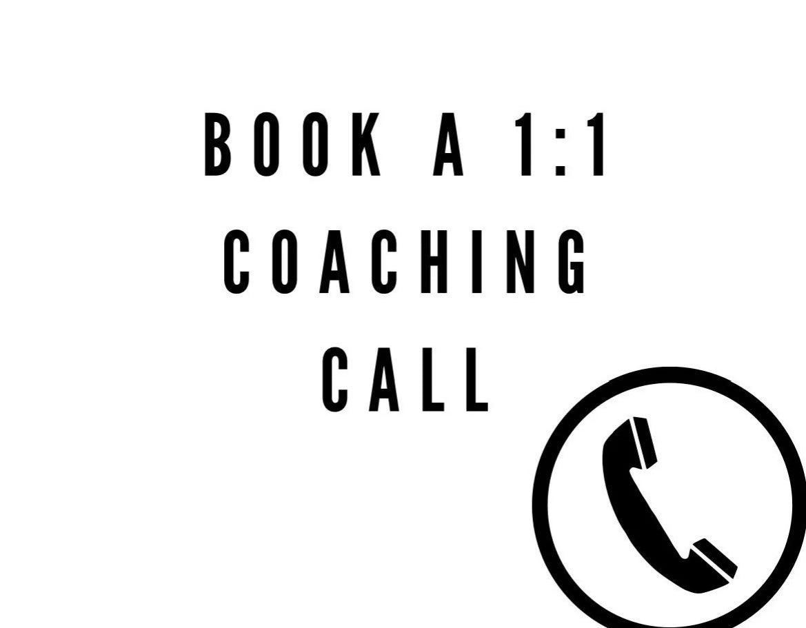 Book A 1:1 Coaching Call